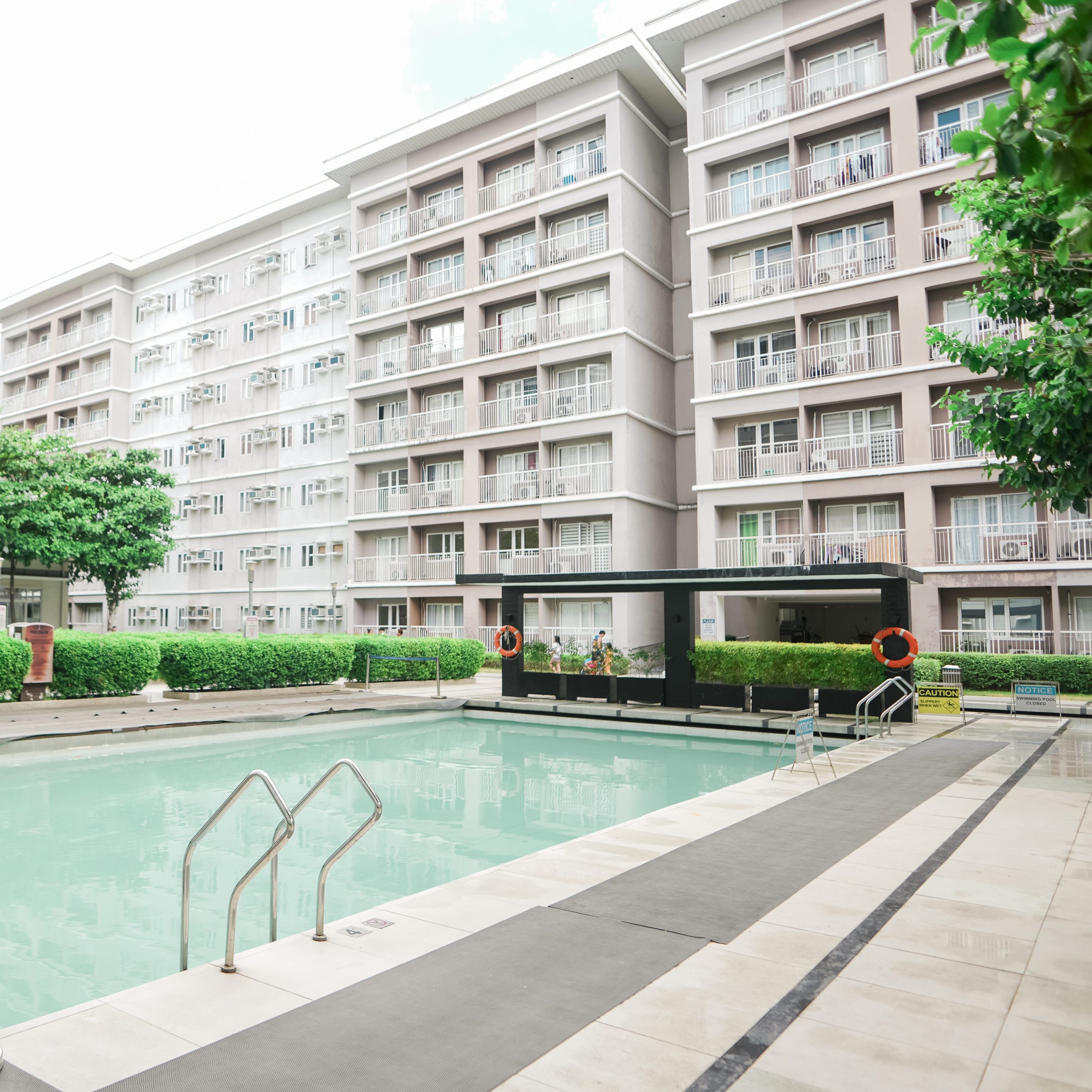 Swimming pool area